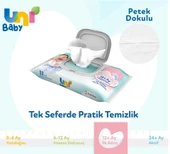 Uni Baby Islak Havlu Mendil 52 Yaprak İlk Adım (3 Lü Pk) 156 Yaprak - 4