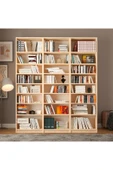 Asra Trend Akça Ağaç Kitaplık K-23 (MDFLAM) thumbnail 1