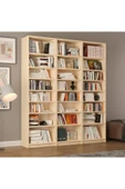 Asra Trend Akça Ağaç Kitaplık K-23 (MDFLAM) thumbnail 2