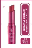 Golden Rose Glow Kiss Tinted Lip Balm No: 03 Berry Pink - Renkli Dudak Nemlendirici - 1