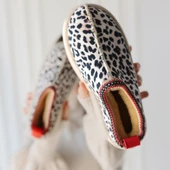 Pabucmarketi Renkli Çita Süet Kadın Bot - 4