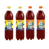 Tamek Ice Tea Şeftali ve Limon & Lime 1500 ml Pet x 4 Adet - 1