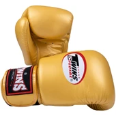 Twins BGVL3-GD Boks Eldiveni Gold Deri Muay Thai Eldiveni - 1