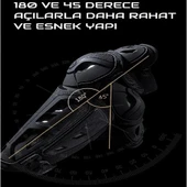 SCOYCO K26 SİYAH KORUMA MOTOSİKLET DİZLİK - 2