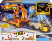 Hot Wheels Monster Trucks Döngü ve Takla Bigfoot Oyun Parkuru JBX64 - 4