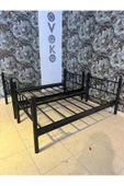 ASLANSTORE AGS Ranza, Metal Ranza, Ayrılabilir, 90x190 Cm Siyah - 4