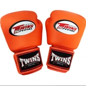 Twins BGVL3-OR Turuncu Boks Eldiveni Deri Muay Thai Eldiveni - 4