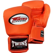 Twins BGVL3-OR Turuncu Boks Eldiveni Deri Muay Thai Eldiveni - 1