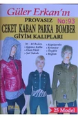 Dilem Yayınları Güler Erkan Provasız Ceket Kaban Parka Bomber Giyim Kalıpları No:93 thumbnail 1