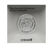 Creavit EK100 Eksen Etajerli Mobilya Dolap Uyumlu 45 x 100 cm Lavabo - 4