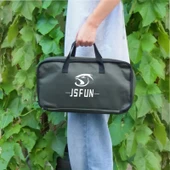 Monozone Olta Çubuğu Tutacağı 2 Rods Kit Ayak Çantalı Buzz Sticks Buzzbar Bankstick 20x30x50cm thumbnail 7