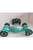 TİLATOYS Boratila Toys2.4ghz Uzaktan Kumandalı 360 Derece Dönen Giden Drift Atan Işıklı Yeşil Akrobat Araba - 3