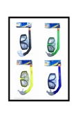 ALİ DUMAN GRUP OYUNCAK ÇİÇEKÇİLİK Poşetli Maske Şnorkel Set - 1