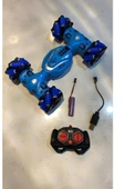 DEKANTOYS Full Fonksiyon Uzaktan Kumandalı Yan Giden Şarjlı Drift Atan Akrobat Araba - 2