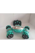 TİLATOYS Boratila Toys2.4ghz Uzaktan Kumandalı 360 Derece Dönen Giden Drift Atan Işıklı Yeşil Akrobat Araba - 1