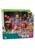 LİTTLE PET SHOP Neşeli Minişler 6'lı Miniş Ailesi Oyuncak Pet Star 6'lı Miniş Koleksiyonu - 1