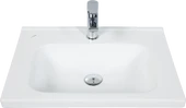 Creavit ID060 İdeal Dolap Uyumlu Lavabo 45X60 cm Beyaz - 1