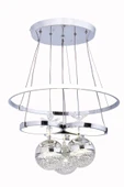 GALAKSİ 3 TOP KROM LED AVİZE - 1