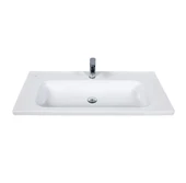 Creavit ID100 İdeal Dolap Uyumlu Lavabo 45X100 cm Beyaz - 1