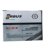 ORBUS 12V 5Ah Alçak Motosiklet Aküsü  EBATLAR: 113x68x105 - 1