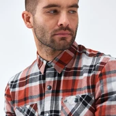 Regatta Thamos Erkek Gömlek-KIRMIZI - 7