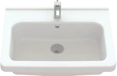 Creavit IP060 İpek Dolap Uyumlu Lavabo 45X60 cm Beyaz - 1