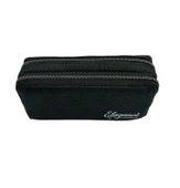 Elegance Siyah Çift Bölmeli Kalem Çantası thumbnail 5