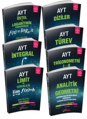Ekstremum 7 Kitap Set Analitik Geometri-Diziler-Trigonometri-Üstel Ve Logaritmik Fonksiyonlar- Türev-Limit-İntegral Konu Anlatım Soru Bankası - 1
