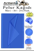 Pelur Kağıdı Renkli 100 lü 1 Paket A4 Pelur Kagıt Moda Tasarım Tekstil Hediye Paketleme Ambalaj Kağıdı Parti Doğum Günü - 8