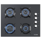 KUMTEL Antrasit 2'li Ankastre Cam Set(Fırın ve Ocak) - 3