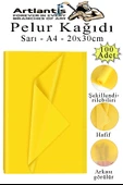 Pelur Kağıdı Renkli 100 lü 1 Paket A4 Pelur Kagıt Moda Tasarım Tekstil Hediye Paketleme Ambalaj Kağıdı Parti Doğum Günü - 10