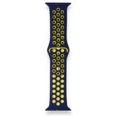 FitCase Apple Watch 42 44 45 49 mm Uyumlu Point Spor Silikon Kordon - 7