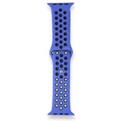 FitCase Apple Watch 42 44 45 49 mm Uyumlu Point Spor Silikon Kordon - 9