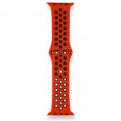 FitCase Apple Watch 38 40 41 mm Uyumlu Point Spor Silikon Kordon - 5