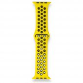 FitCase Apple Watch 38 40 41 mm Uyumlu Point Spor Silikon Kordon - 9