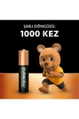 Duracell Şarj Edilebilir AAA 750 mAh İnce Kalem Pil 4'lü Paket thumbnail 2