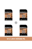Duracell Özel LR44 Alkalin Düğme Pil 1,5V 76A/A76/V13GA 16'lı Paket - 1