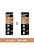 Duracell Özel 2032 Lityum Düğme Pil 3V (CR2032) 10’lu Paket - 1