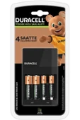 Duracell CEF 14 Pil Şarj Cihazı 4 Saat (1 Adet) + Şarj Edilebilir AA ve AAA Pil (2'şer Adet) - 1