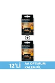 Duracell Optimum AA Alkalin Pil 1,5V LR6 MN1500 12'li Paket - 1