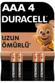Duracell Alkalin AAA İnce Kalem Pil 1,5V LR03/MN2400 4'lü Paket - 1