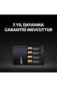 Duracell CEF 14 Pil Şarj Cihazı 4 Saat (1 Adet) + Şarj Edilebilir AA ve AAA Pil (2'şer Adet) - 7