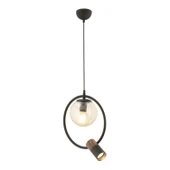 Apliqa Ayaz Tekli Modern Sarkıt Oturma Odası Salon Sarkıt Avize thumbnail 3