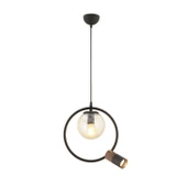 Apliqa Ayaz Tekli Modern Sarkıt Oturma Odası Salon Sarkıt Avize thumbnail 2