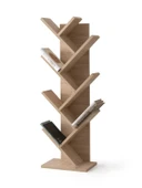 Modern Zikzak 10 Raflı Kitaplık 60x36x156 - 3