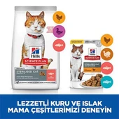 Hill's SCIENCE PLAN Sterilised Somonlu Kısırlaştırılmış Yetişkin Kedi Maması 8Kg+2Kg Hediye - 6