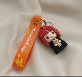 Harry Potter Silikon Anahtarlık 3D Çanta Süsü Aksesuar thumbnail 3