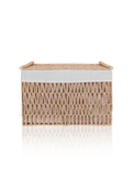 The Mia Cesta Hasır Organizer Sepet Naturel 57x36x37 cm - 1