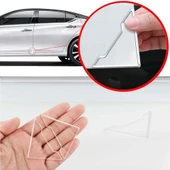 Oto, Araç Kapı Köşe Koruma Aparatı Silikon Koruyucu Şeffaf (2 Adet) thumbnail 3