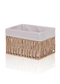 The Mia Cesta Hasır Organizer Sepet Naturel 30x22x19 cm - 1